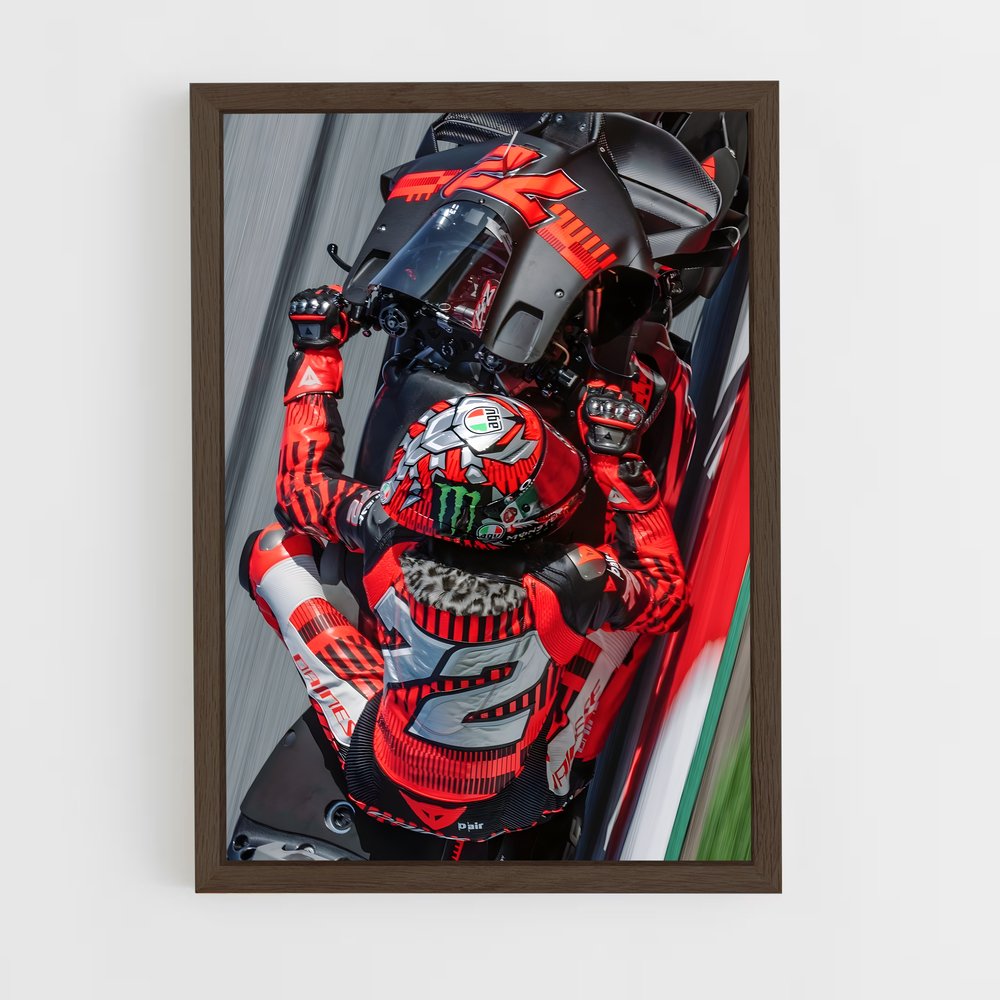 Poster impressionnant Rs-gp MotoGP – affiche Aprilia (vue 5)